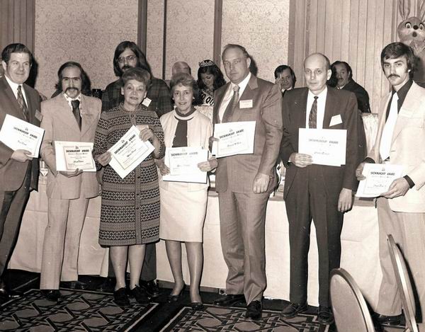 Mt Clemens Drive-In Theatre - Joe Ellul Jr Recieving Showmanship Award Courtesy Joe Ellul Jr